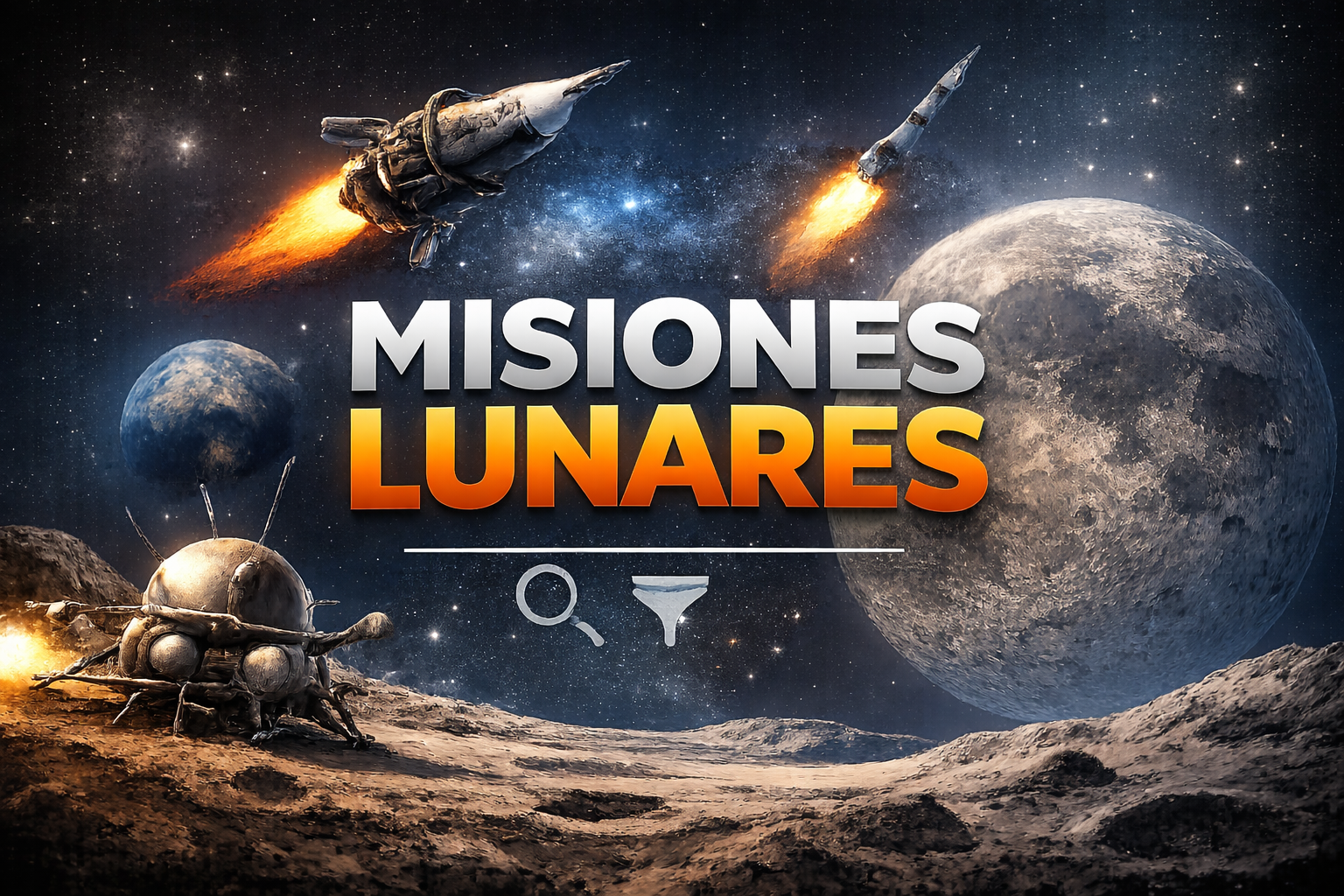 Misiones lunares