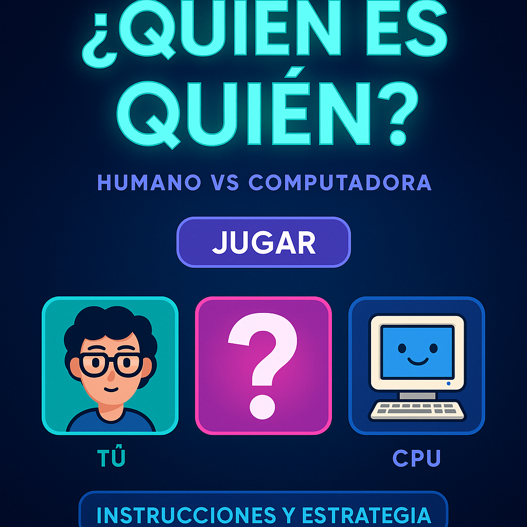 Juego Quién es Quién: humano Vs CPU